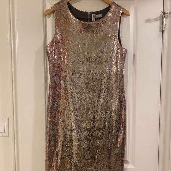 Lines Domani Sequinned Dress - Picture 1 of 4